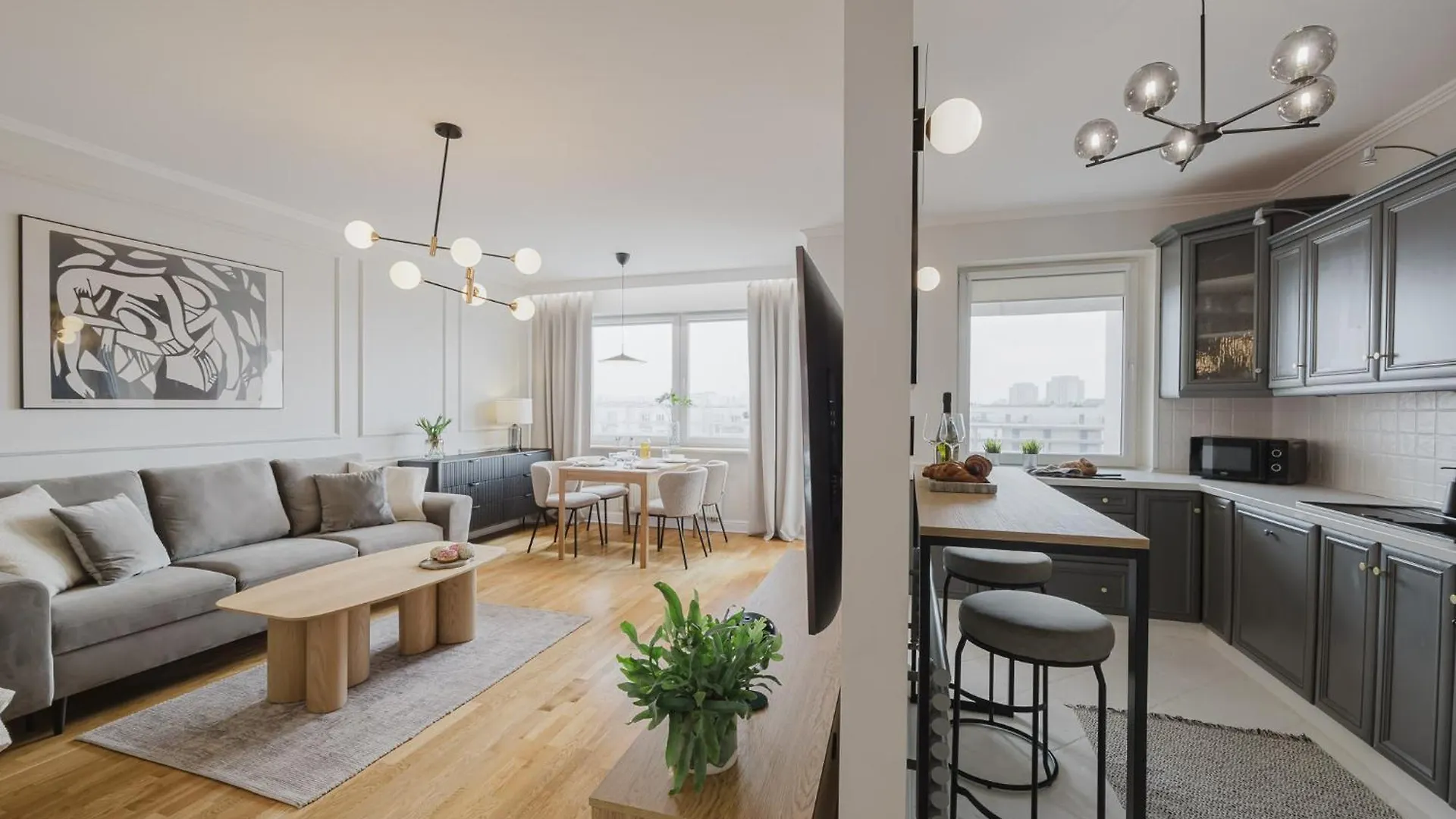 Scandi Elegance - Poznan - By Kramm Apartments Polen