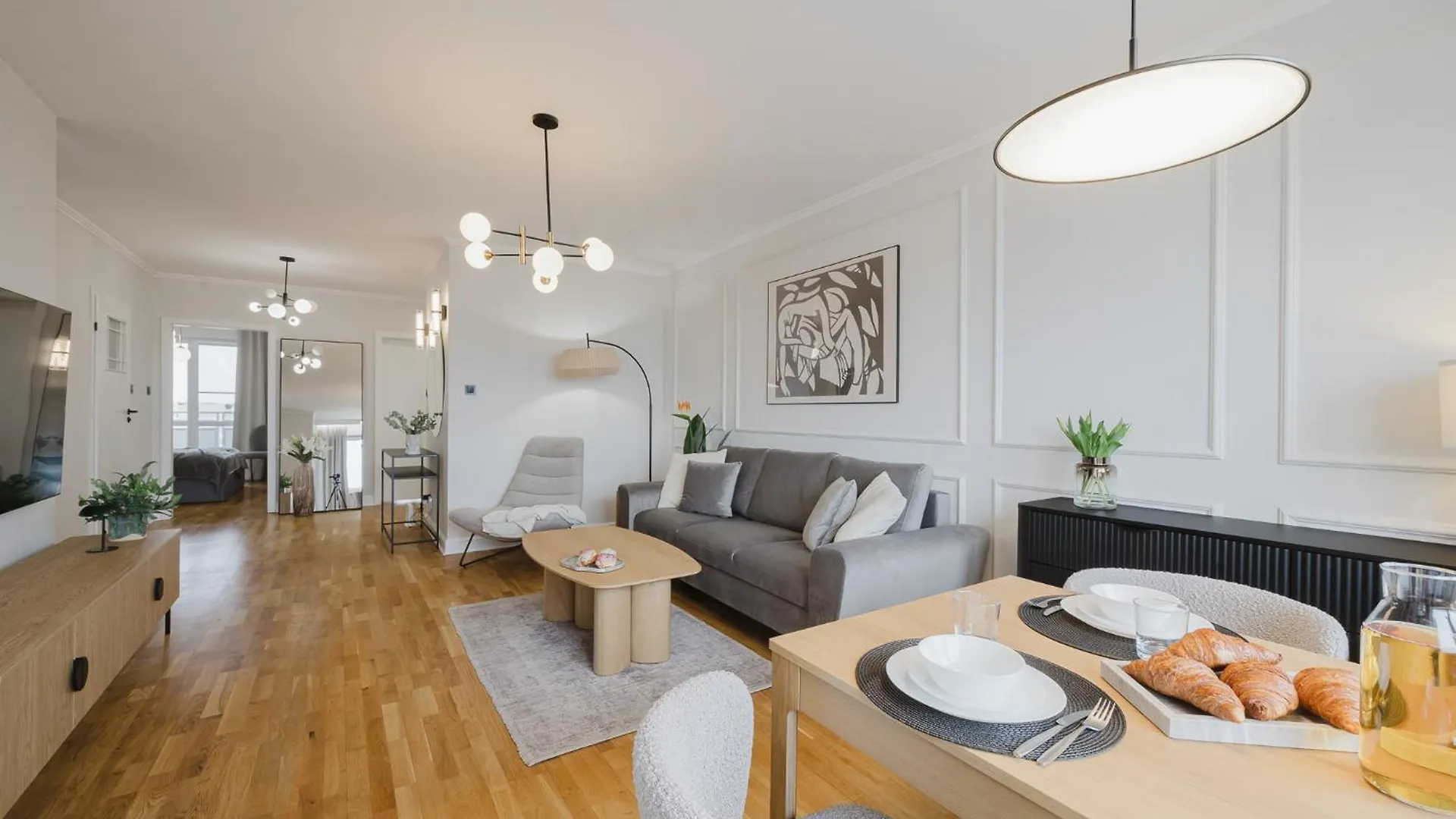 Scandi Elegance - Poznan - By Kramm Apartments